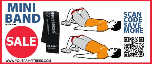 Mini Band Glute Bridge