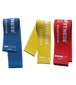 3 Fitness Set Mini Loop Bands