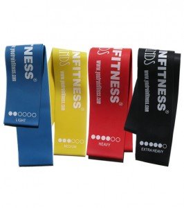 4 Fitness Set Mini Loop Bands