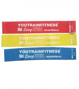 3 Fitness Mini Loop Resistance Bands