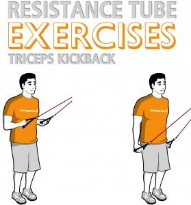 resistance-tube-standing-triceps-kickback