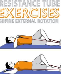 Resistance Tube Supine External Rotation