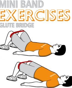 Mini Band Glute Bridge