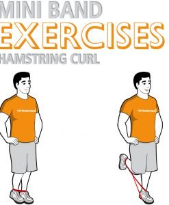 Mini Band Hamstring Curl