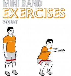 Mini Band Squat