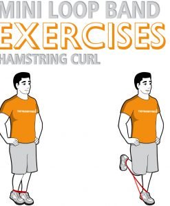 Mini Band Hamstring Curl