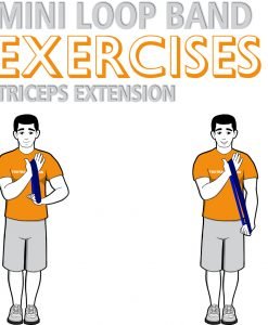 Mini Band Triceps Extension