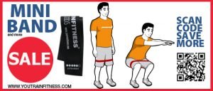 Mini Band Squat Exercise