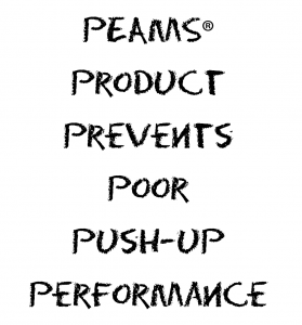 Peams - Push-up Mat Prevents Poor, Push-up, Performance