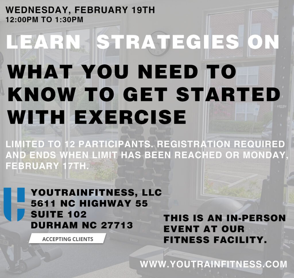 YOUTRAINFITNESS® | Personal Training | Yoga | South Durham, NC