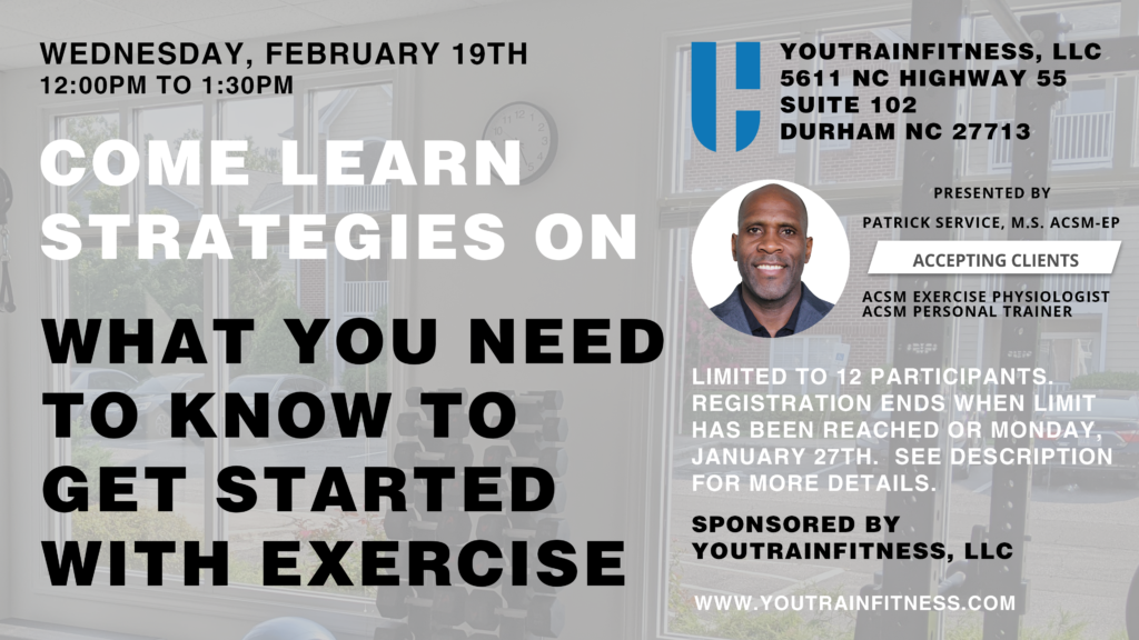 YOUTRAINFITNESS® | Personal Training | Yoga | South Durham, NC