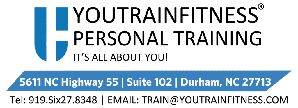 YOUTRAINFITNESS® Personal Trainer, Durham, NC
