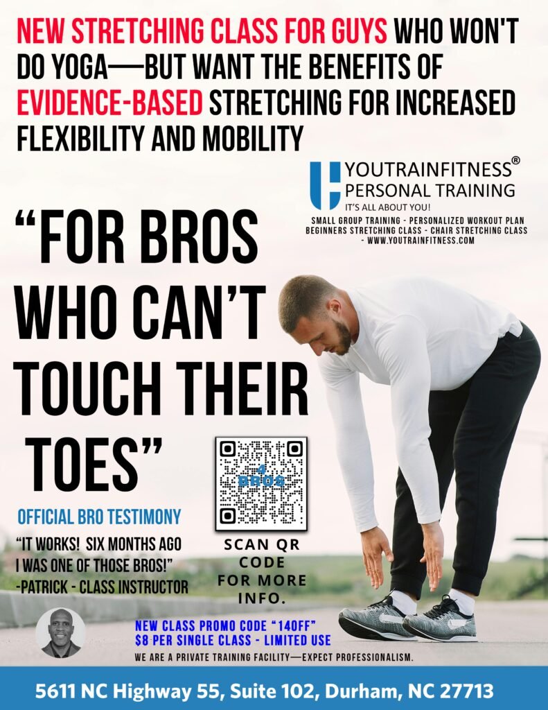 YOUTRAINFITNESS® Personal Trainer, Durham, NC