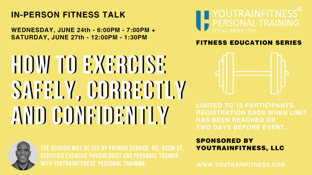 YOUTRAINFITNESS® Personal Trainer, Durham, NC
